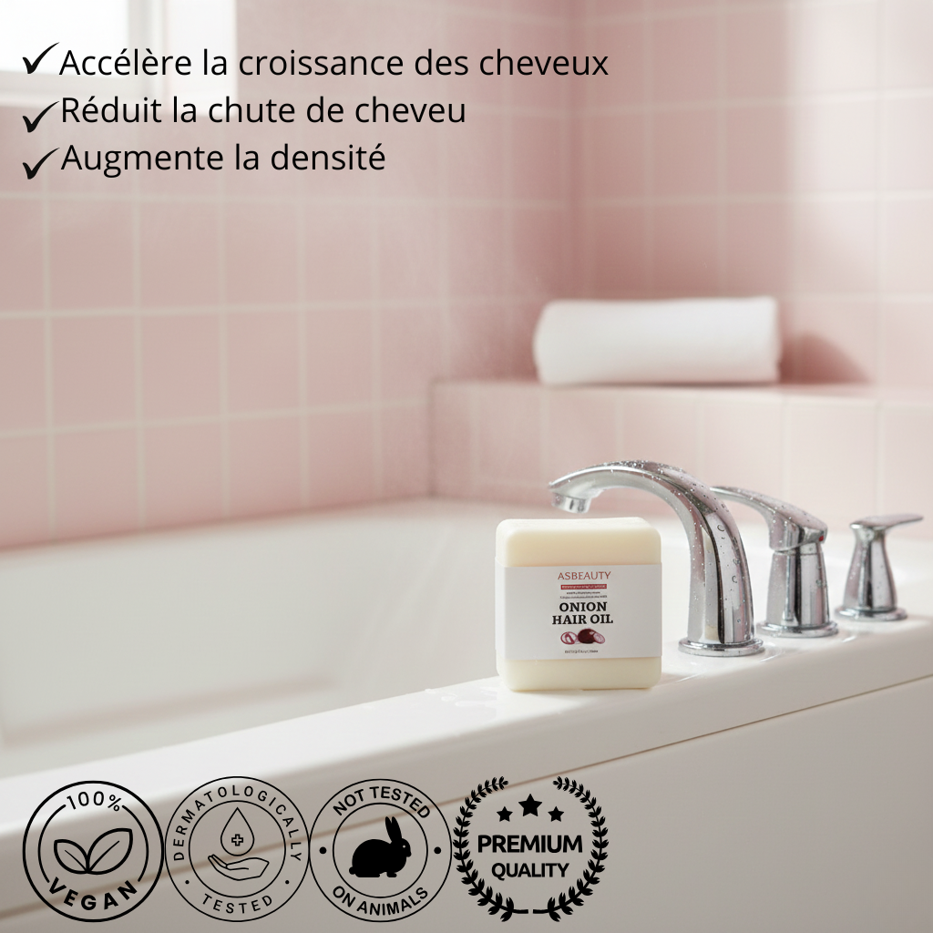 Shampoing solide Pousse de cheveux