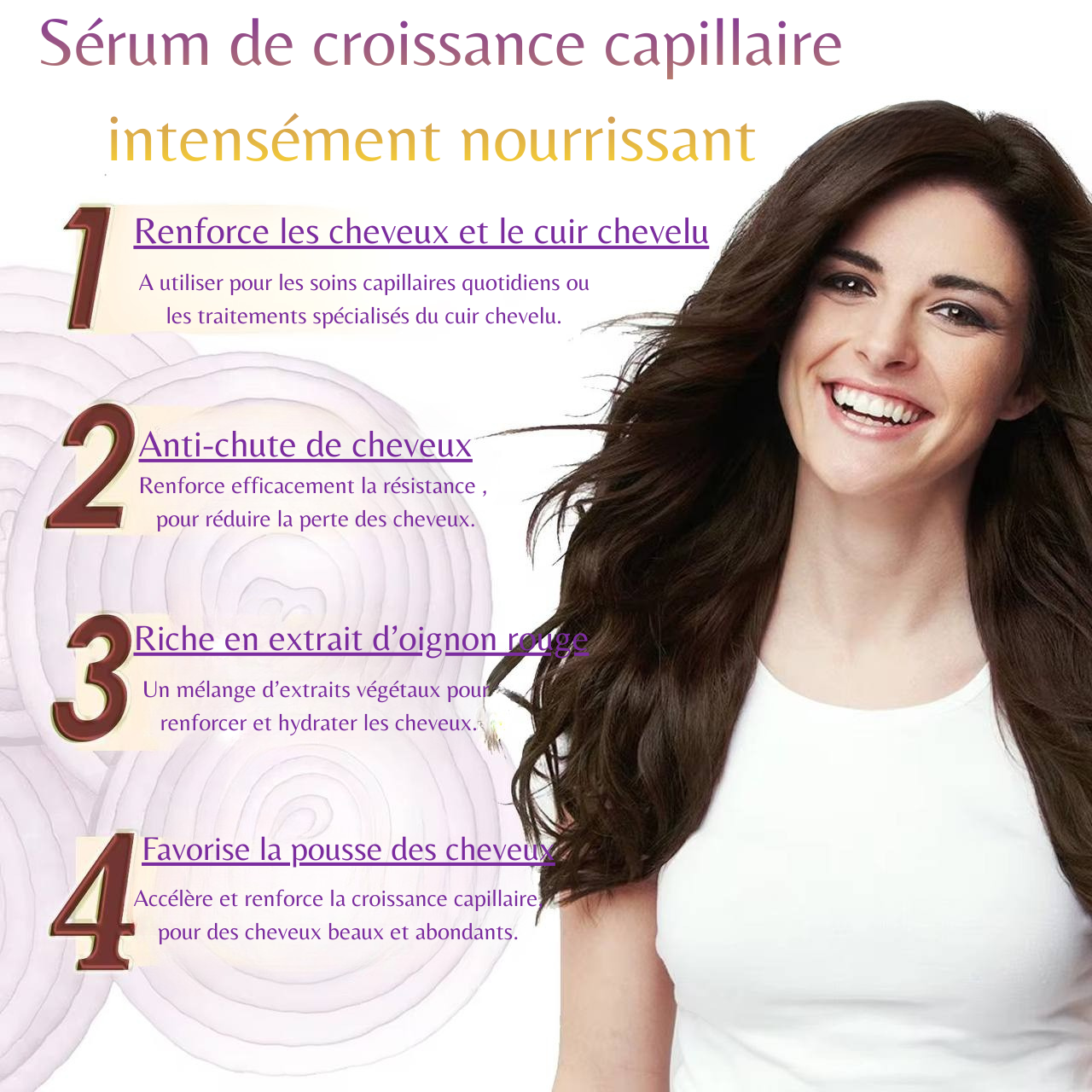 Sérum croissance capillaire