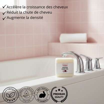 Shampoing solide Pousse de cheveux